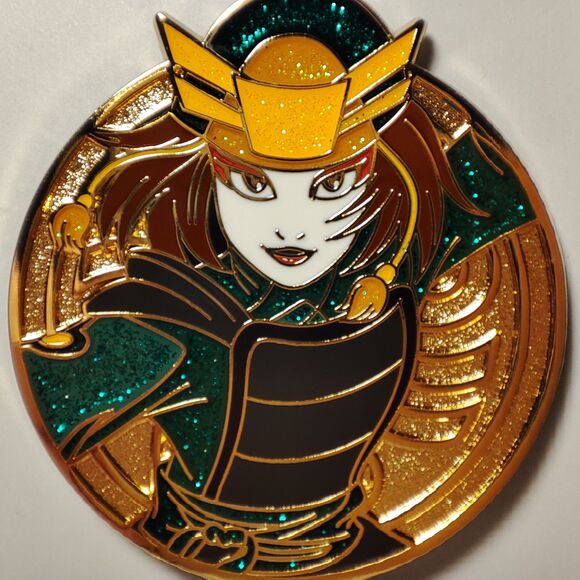 Avatar The Last Airbender Suki Y180 Enamel Pin Uncommon FigPin Mini Badge - Picture 1 of 3